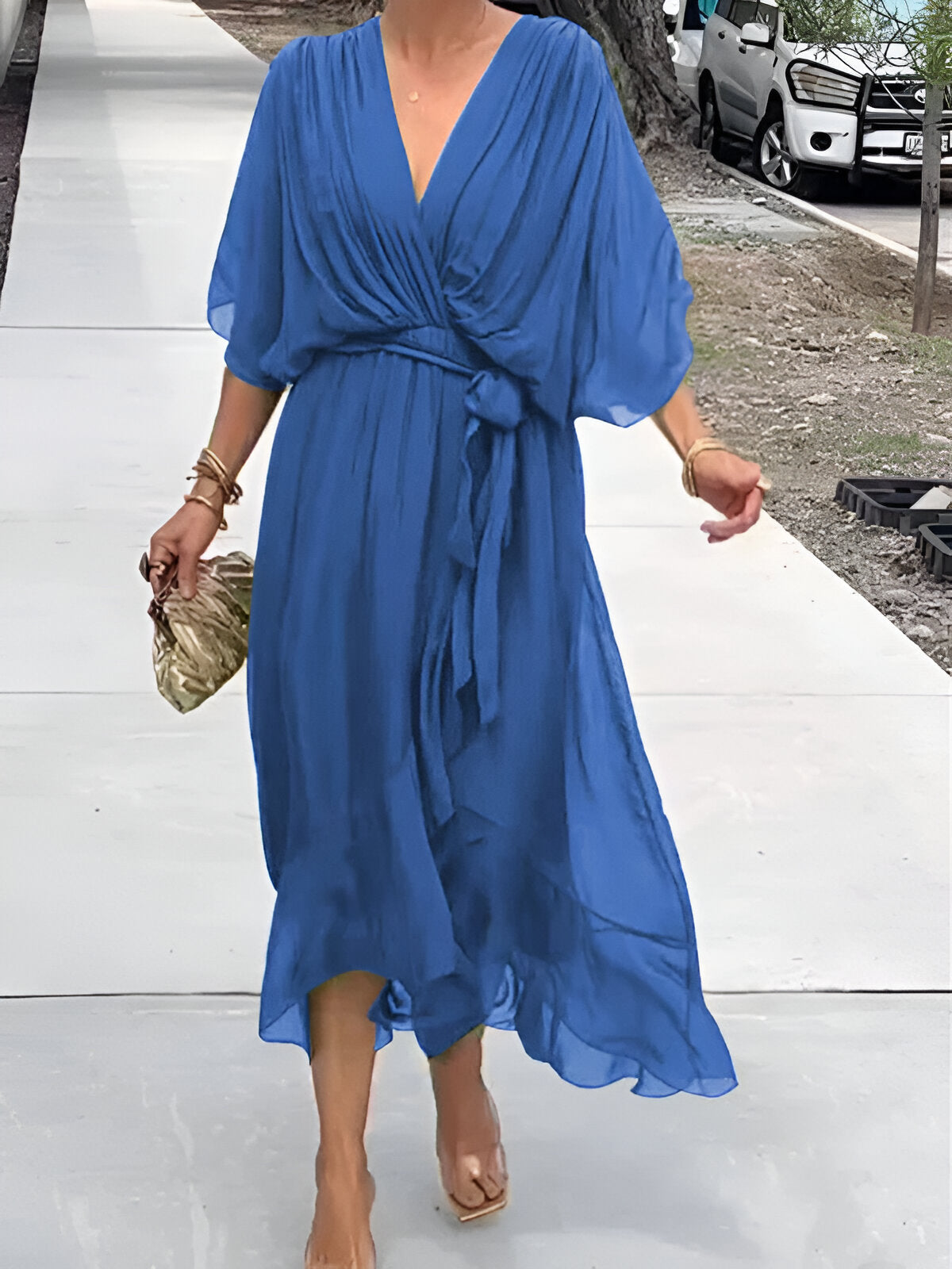 Mira Chiffon Dress 6