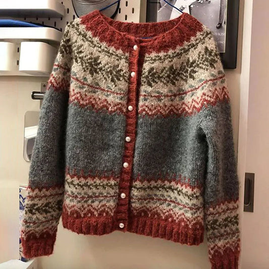 Mira Classic Knit Sweater 0