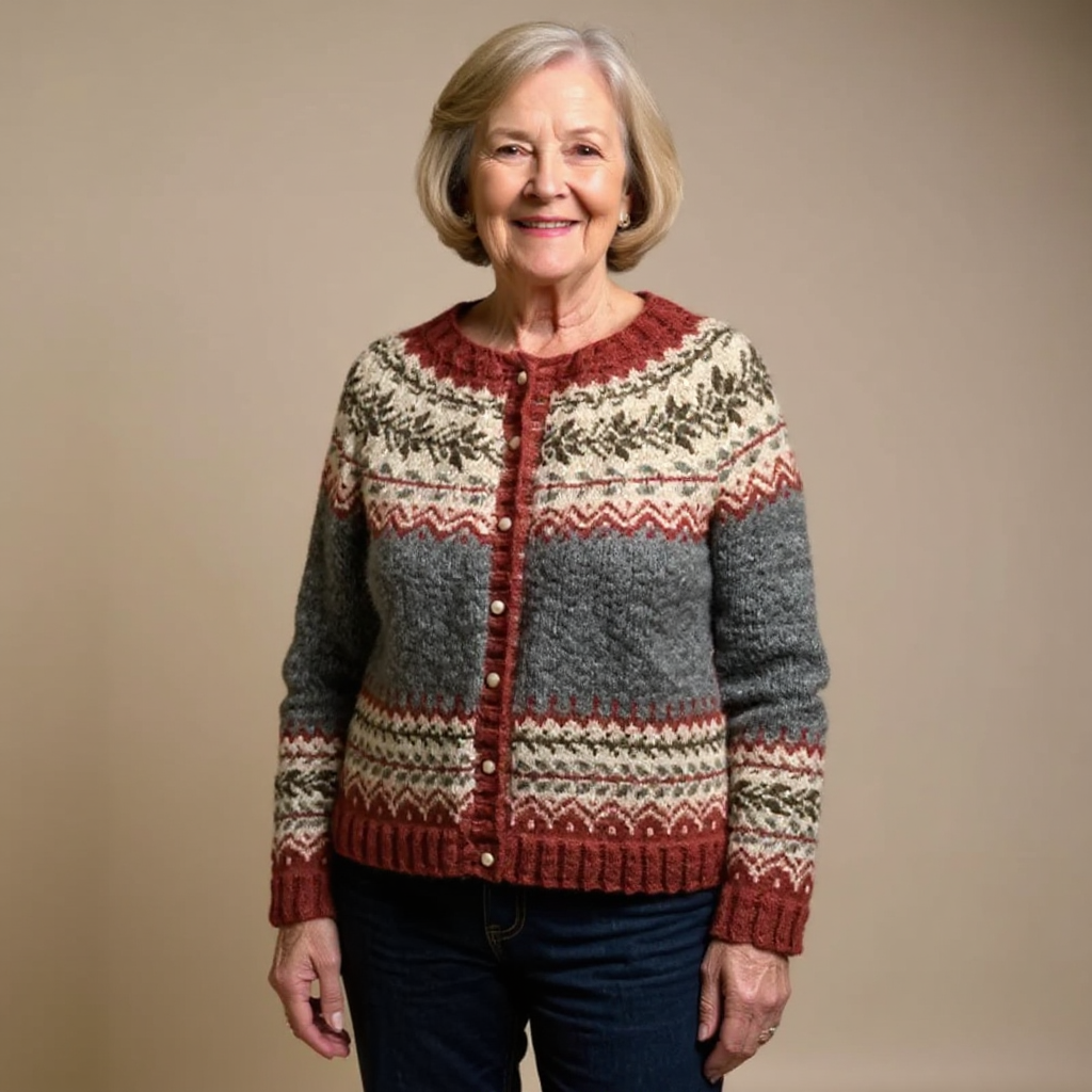 Mira Classic Knit Sweater 1