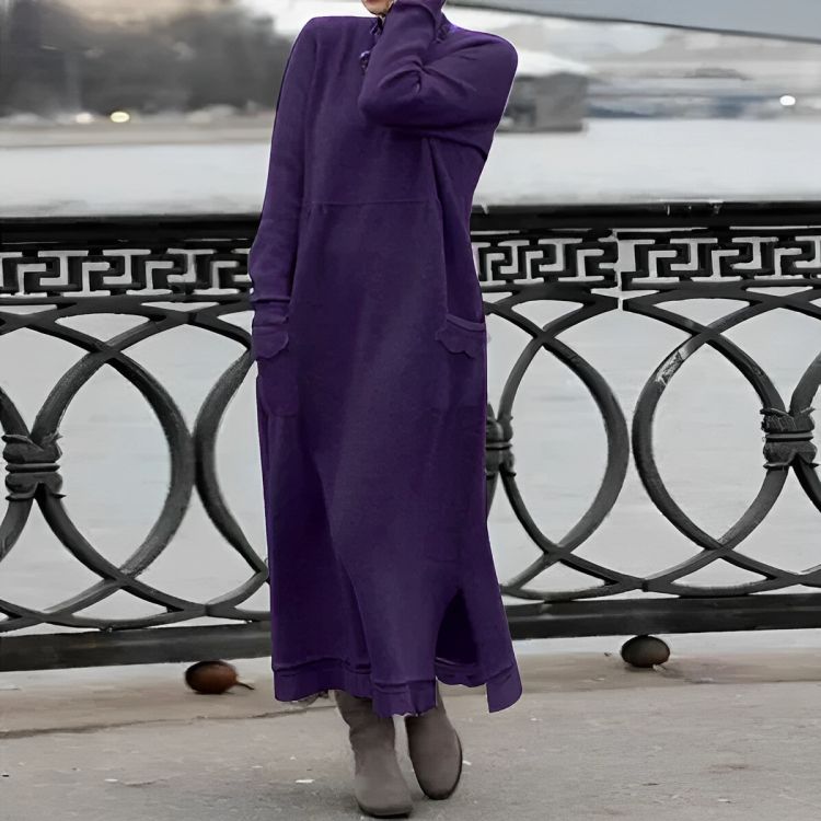 Mira Cozy Maxi Dress 4