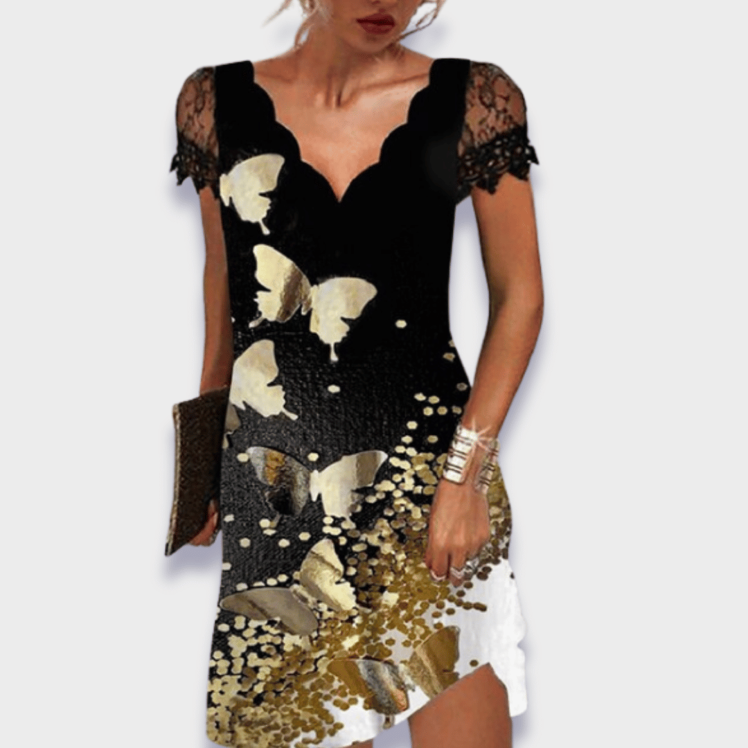 Mira Elegant Swing Dress 8