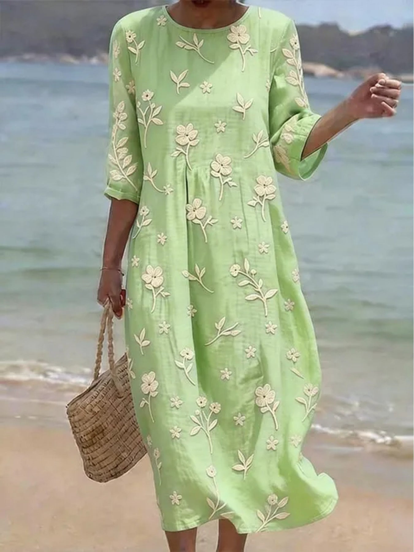 Mira Fit-and-Flare Midi Dress 1
