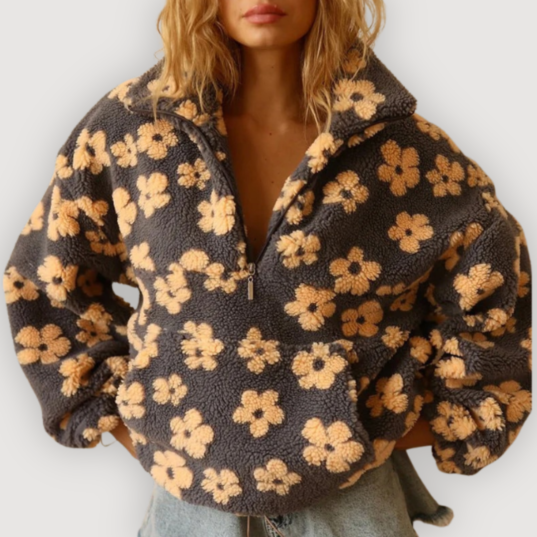 Mira Floral Pullover 0