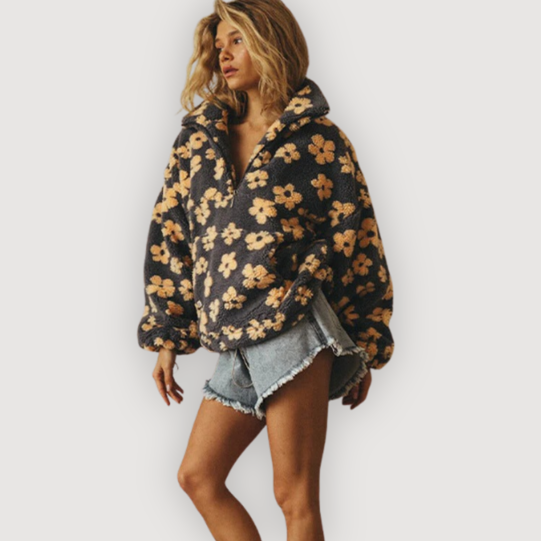 Mira Floral Pullover 7