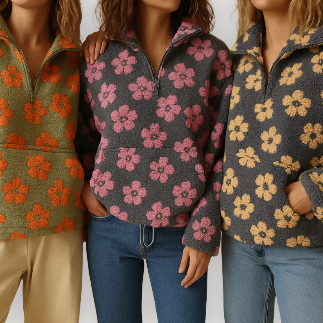 Mira Floral Pullover 8
