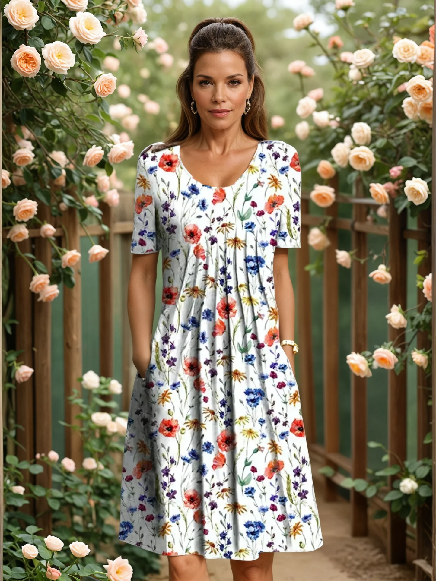 Mira Flowy Everyday Dress 0