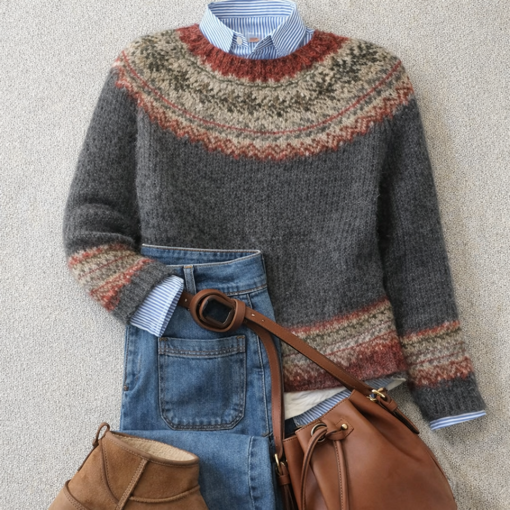 Mira Nordic Sweater 0