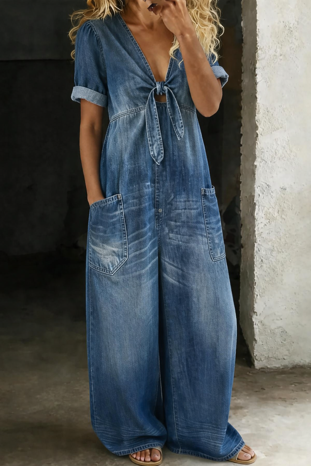 Mira Relaxed Fit Jumpsuit 0