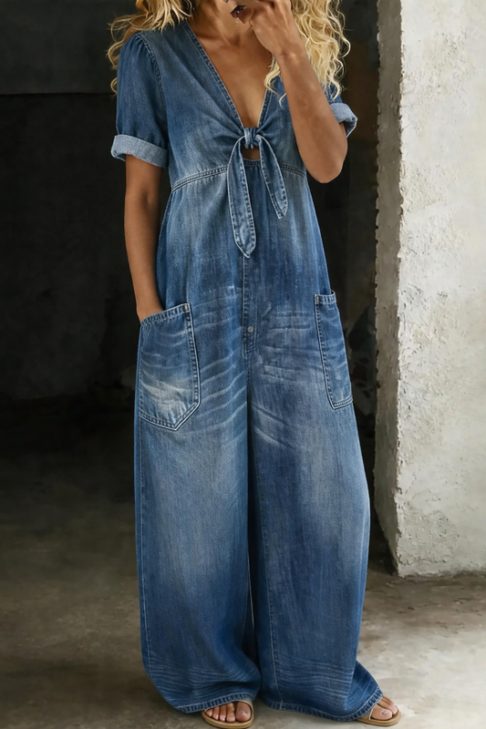 Mira Relaxed Fit Jumpsuit 0