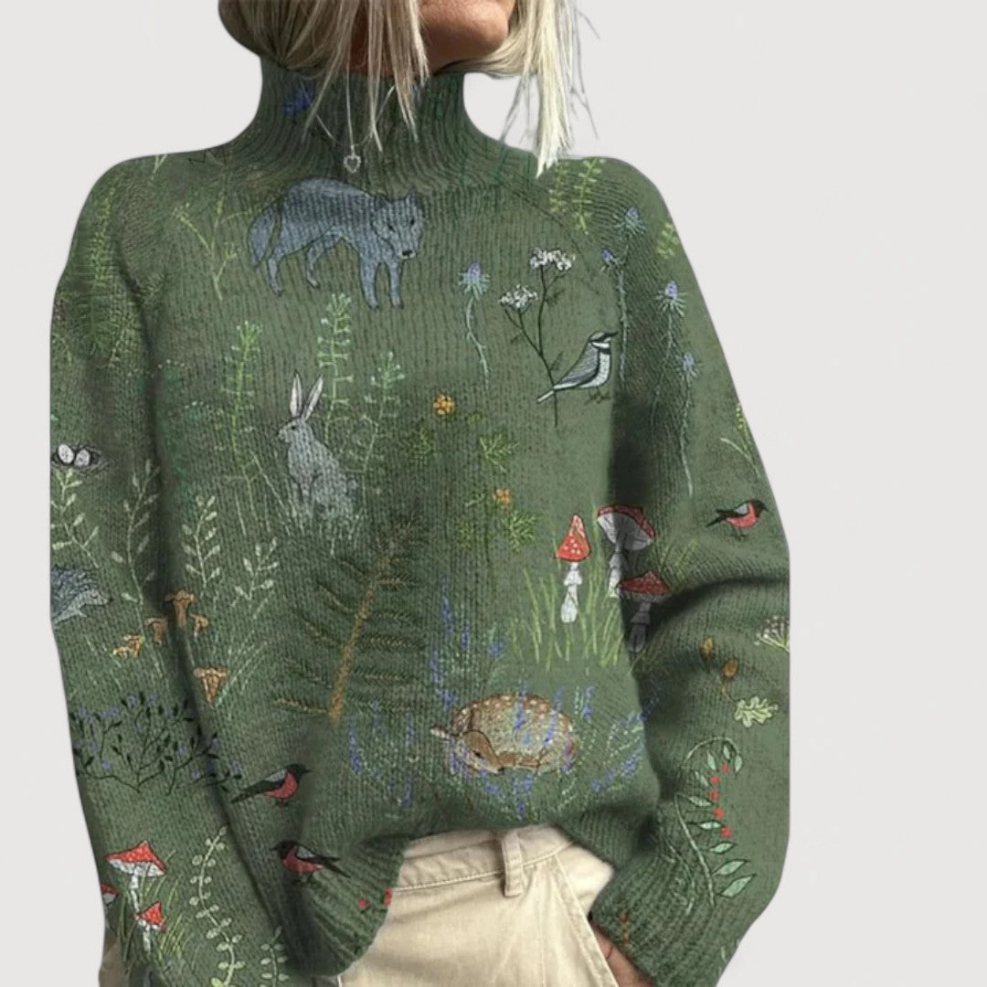 Mira Relaxed Knit Jumper 0