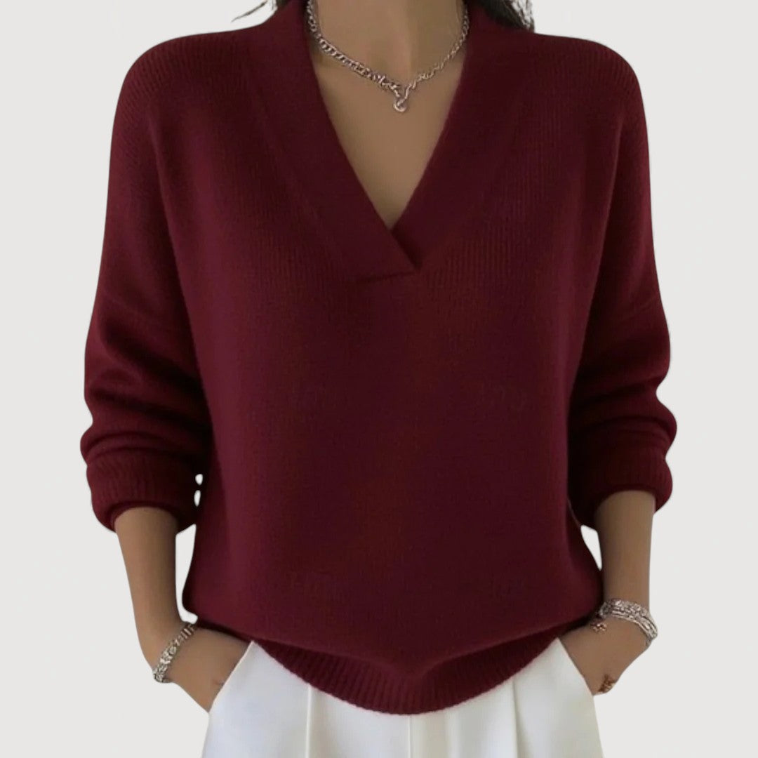 Mira Relaxed V-Neck 0