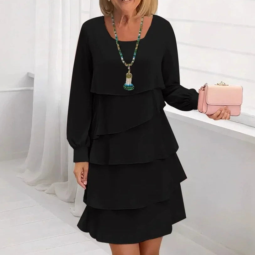 Mira Ruffle A-Line Dress 1