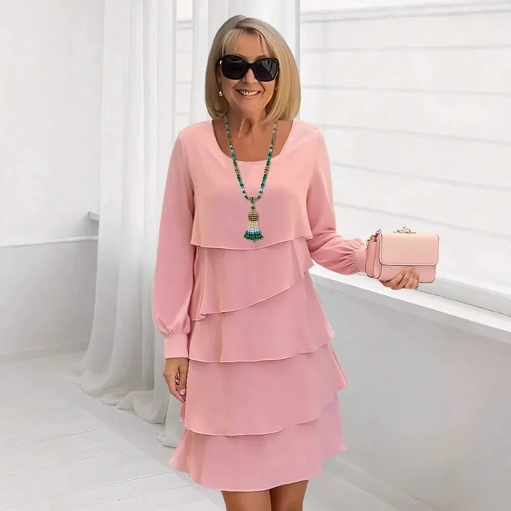 Mira Ruffle A-Line Dress 2