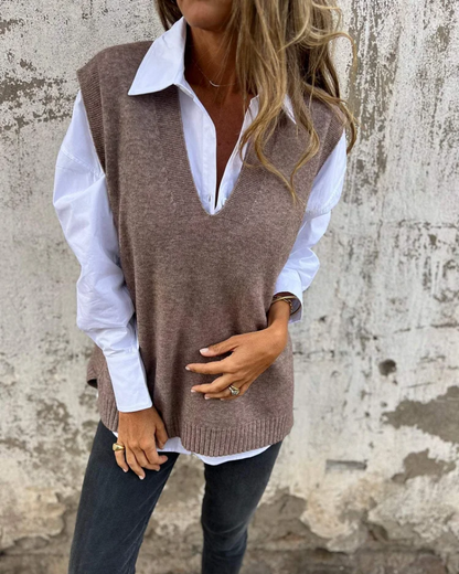 Mira Sleeveless Sweater 3