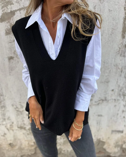 Mira Sleeveless Sweater 4