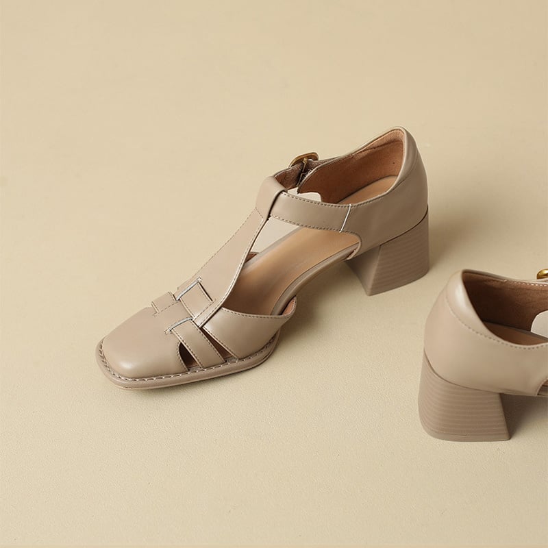 Mira Square Toe Sandals 2