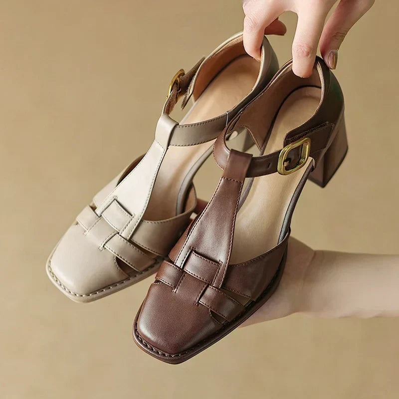 Mira Square Toe Sandals 5