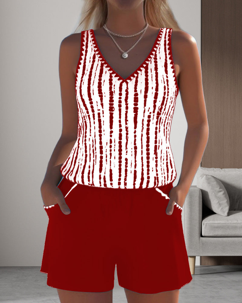 Mira V-Neck Swimsuit Set 7