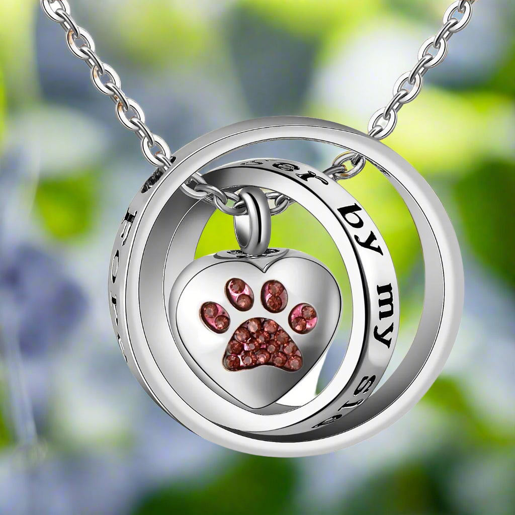 Nina Heart Urn Necklace for Ashes 2