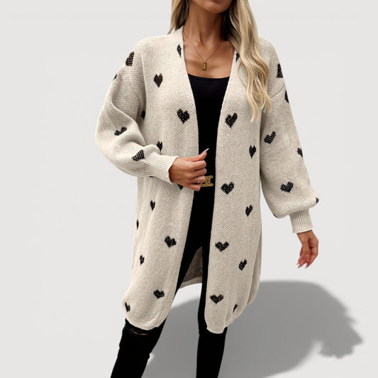 Nina Long Cardigan Sweater 0