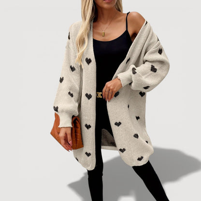 Nina Long Cardigan Sweater 1