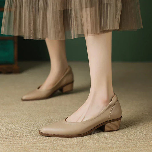 Nina Mid Heeled Shoes 0