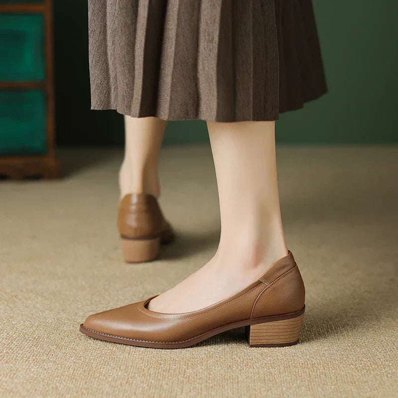 Nina Mid Heeled Shoes 4