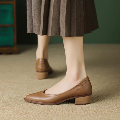 Nina Mid Heeled Shoes 4