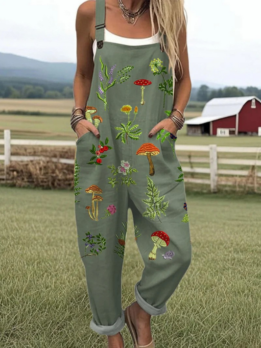 Nina Relaxed Wide-Leg Jumpsuit 0