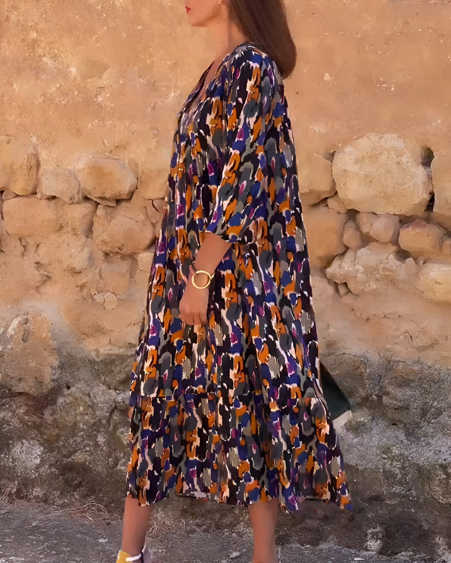 Nina Retro Printed Dress 4