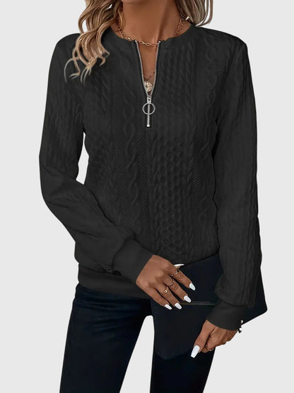 Nina Zippered Sweater 10