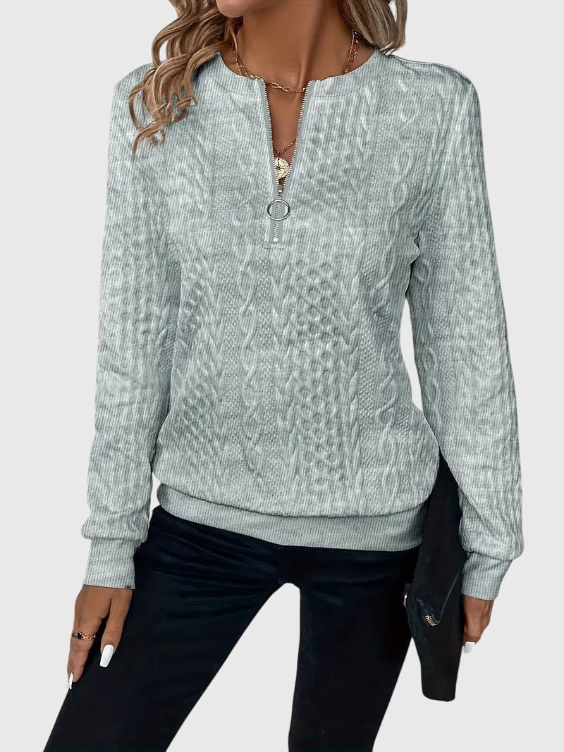 Nina Zippered Sweater 9