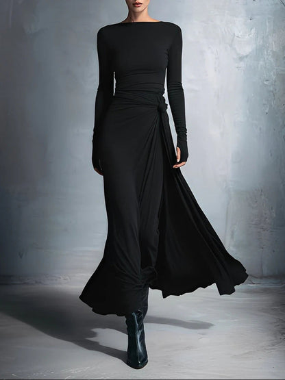 Nora Minimalist Maxi Dress 2