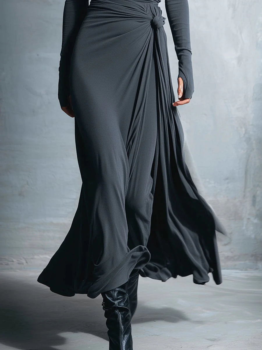 Nora Minimalist Maxi Dress 6