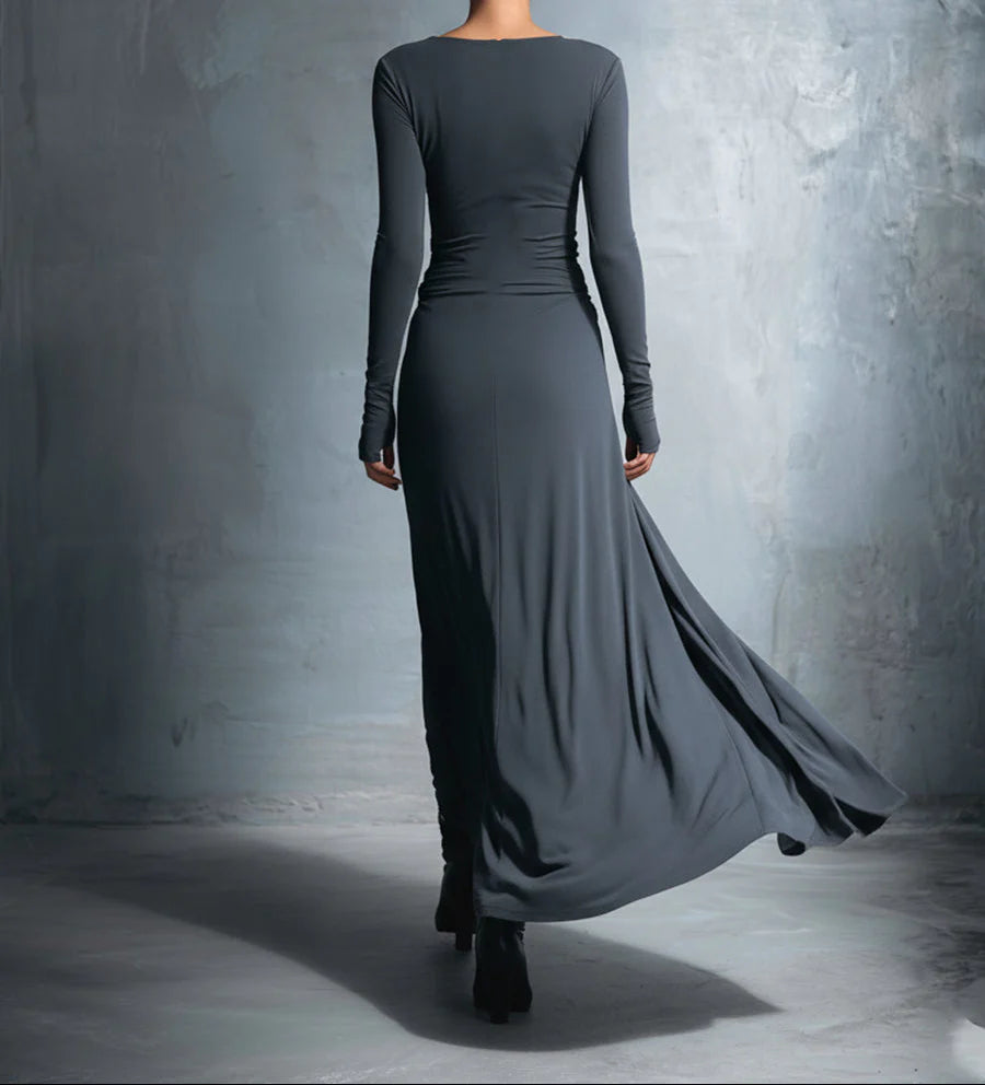 Nora Minimalist Maxi Dress 8