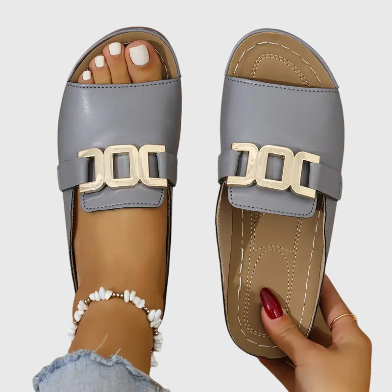 Nyla Orthopedic Buckle Sandals 5