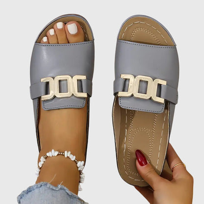 Nyla Orthopedic Buckle Sandals 5