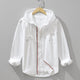Men's hooded zip shirt jacket with chest pocket