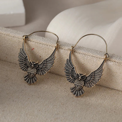 Odessa Owl Statement Earrings 4