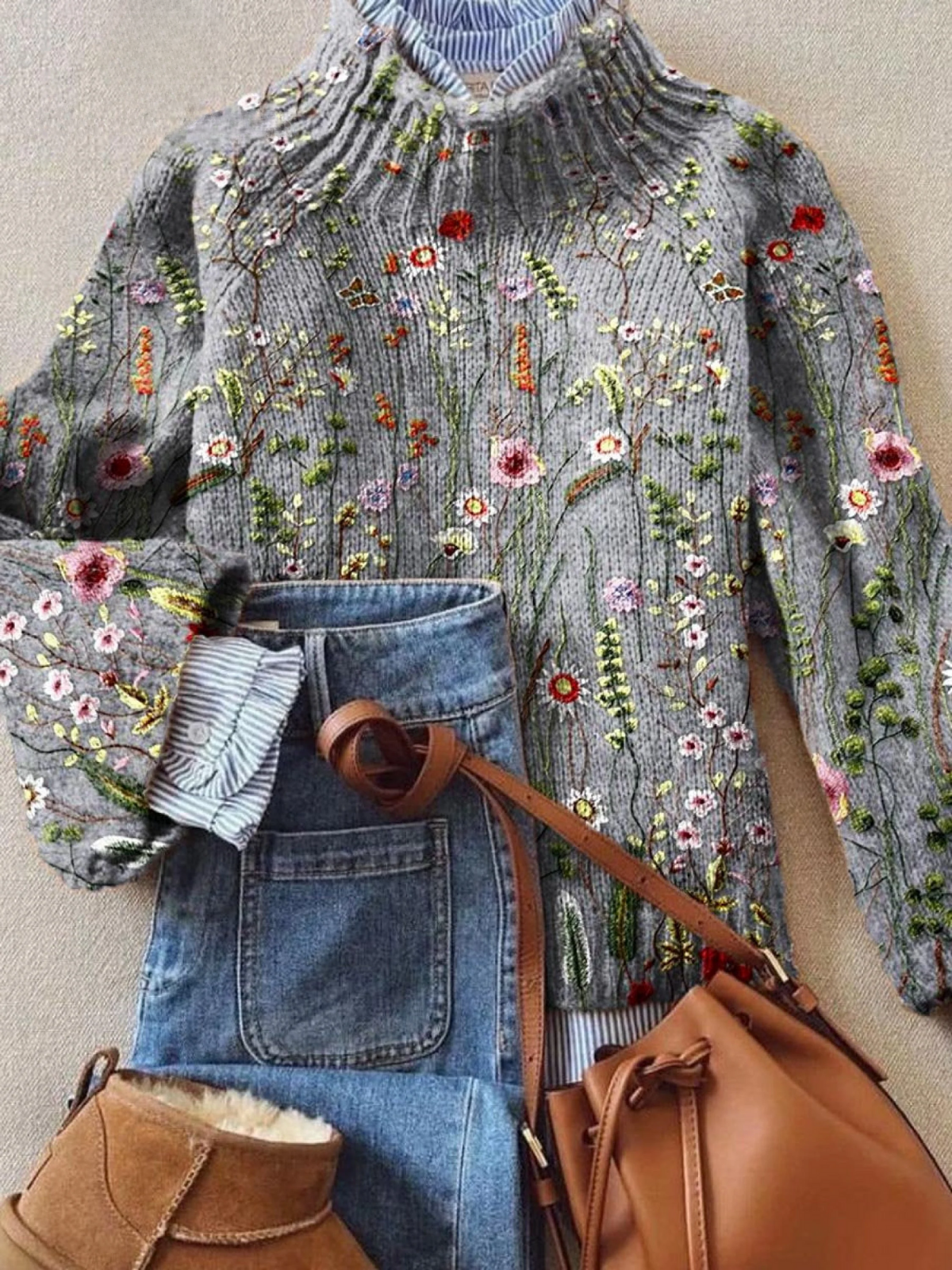 Olivia Cozy Knit Sweater 0