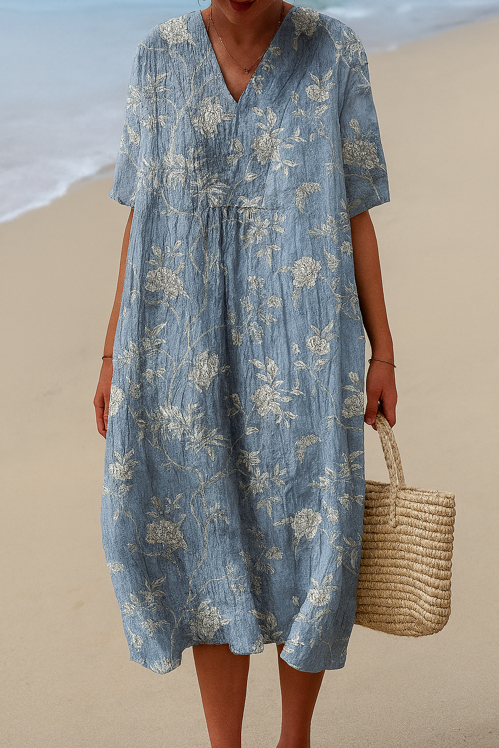 Olivia Summer Midi Dress 0