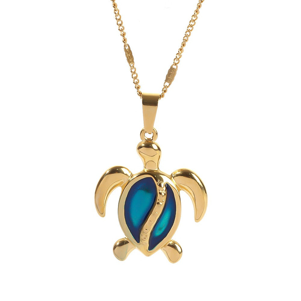 Olivia Turtle Pendant Necklace 1