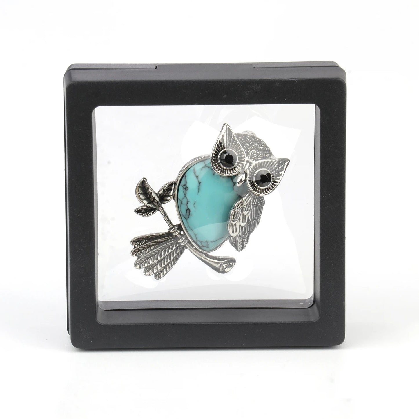 Ophelia Crystal Owl Pendant 2
