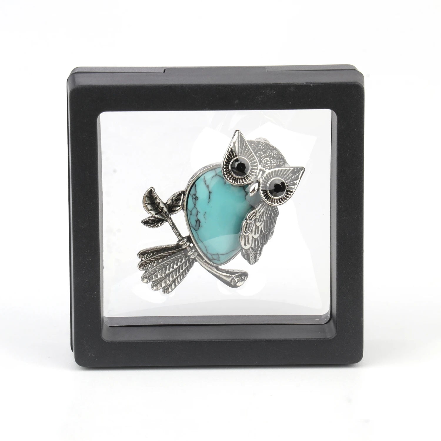 Ophelia Crystal Owl Pendant 2