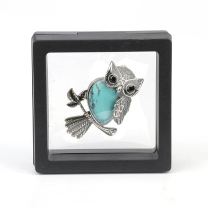 Ophelia Crystal Owl Pendant 2