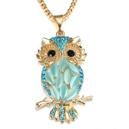 Ophelia Owl Locket Necklace 1