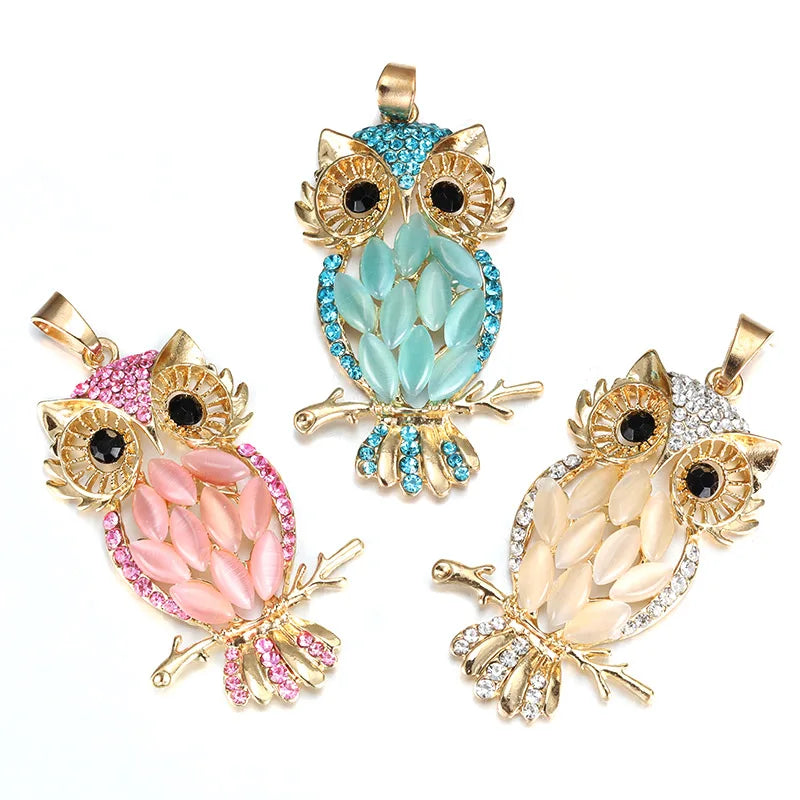 Ophelia Owl Locket Necklace 4