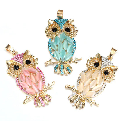 Ophelia Owl Locket Necklace 4