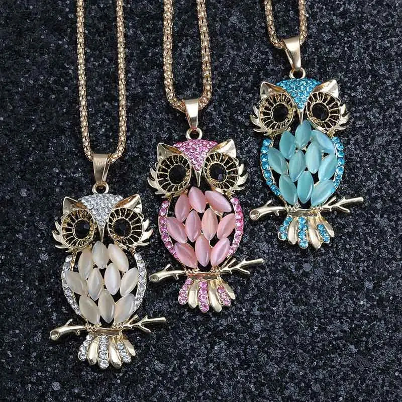 Ophelia Owl Locket Necklace 5