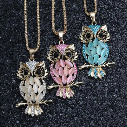 Ophelia Owl Locket Necklace 5